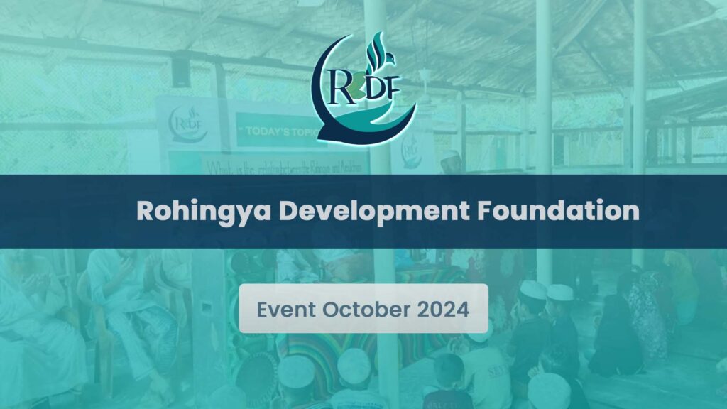 Event October 2024 What is the relation between the Rohingya & Arakan