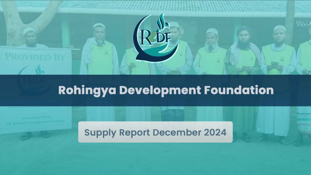 Rohingya Donation Supply December 2024